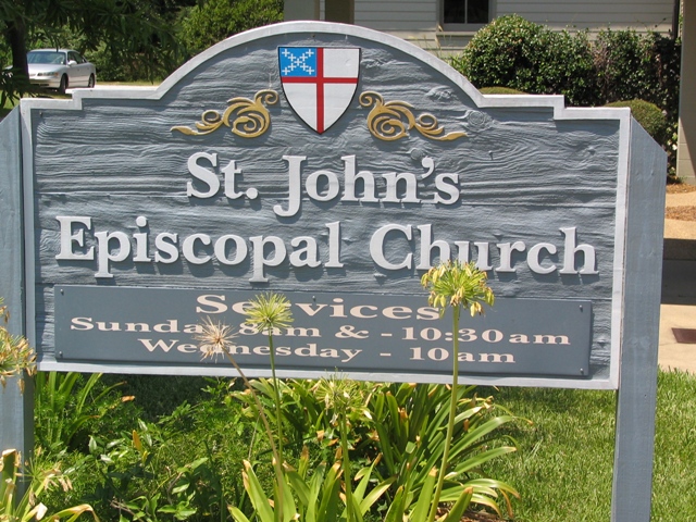 St. Johns Sign